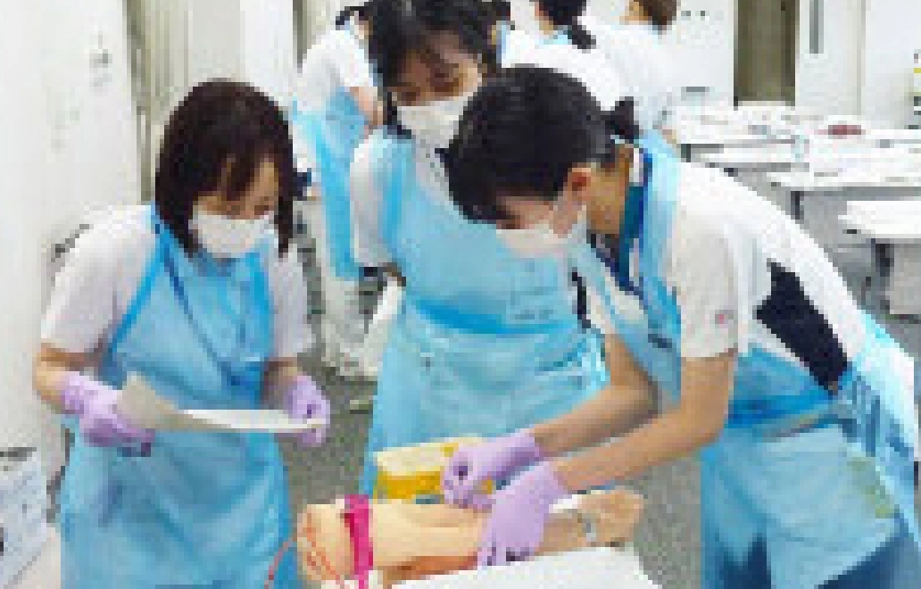 入職時技術演習(採血)